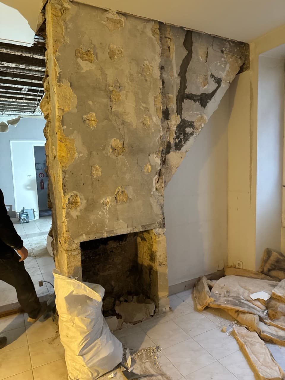 Démolition avant rénovation